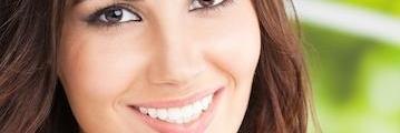 woman smiling